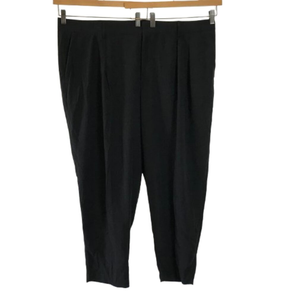 NWT Eloquii Womens Plus Size 22 22x29 Black Tapered Leg Trouser Dress Pants NEW